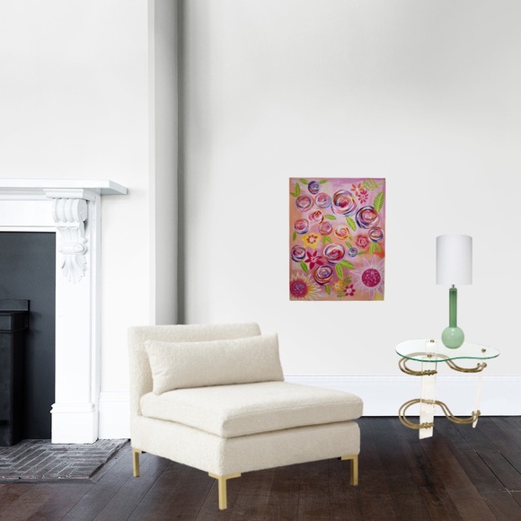 “Sunshine” Painting Original on Canvas - Picture 10 of 11